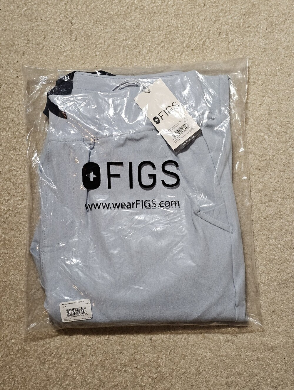 FIGS CHAMBRAY  SCRUB PANTS